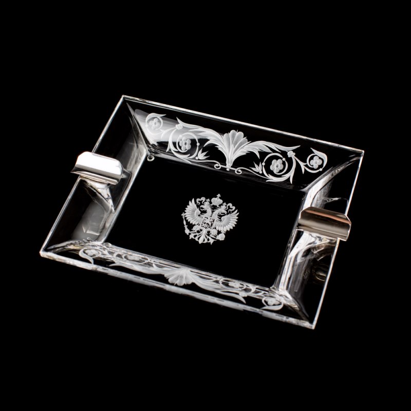Romanov Crystal Ashtray